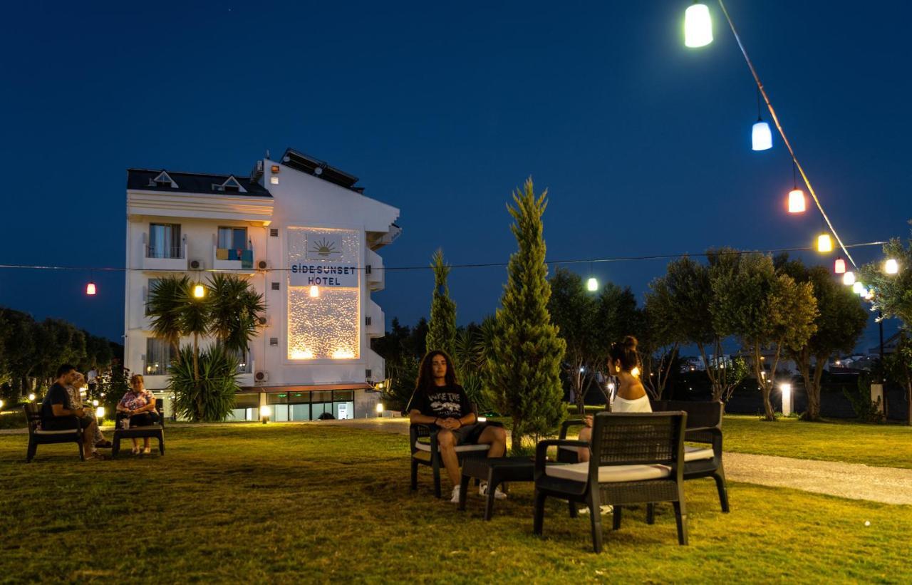 Side Sunset Hotel Exterior foto